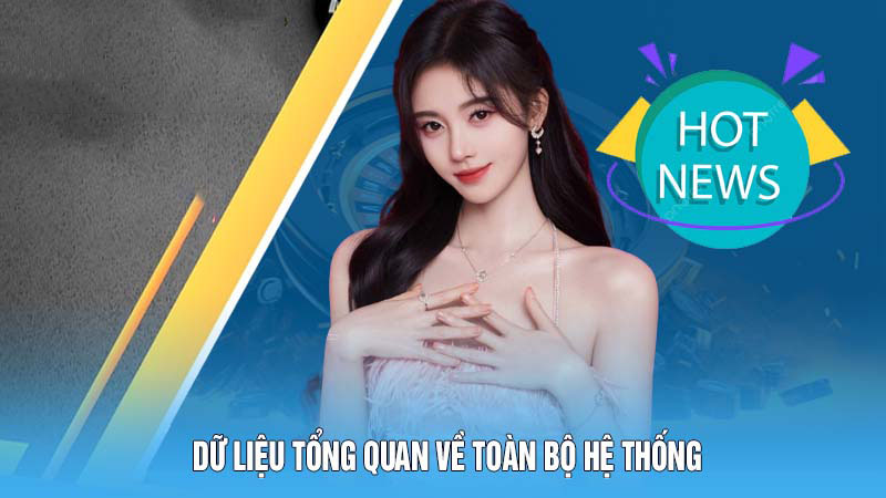 Dữ liệu tổng quan về toàn bộ hệ thống